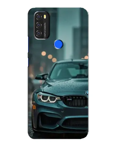 Чехол для Blackview A70 с картинкой «BMW в огнях города»