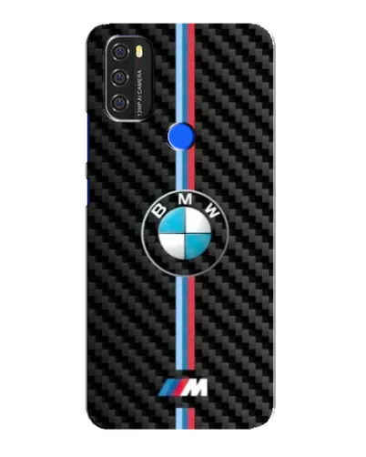 Чехол для Blackview A70 с картинкой «Эмблема BMW и карбон»