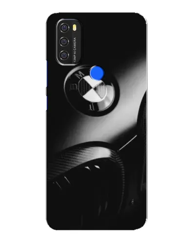 Чехол для Blackview A70 с картинкой «Эмблема BMW — макро»