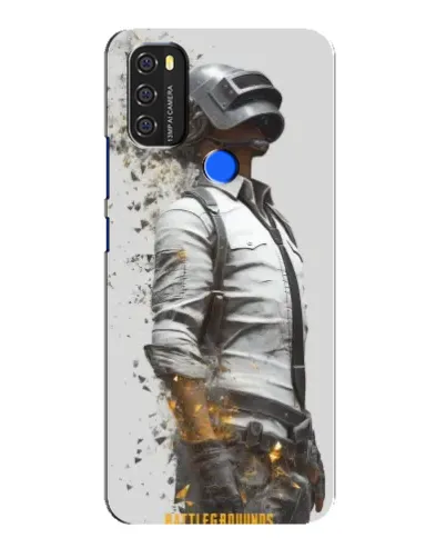 Чохол для Blackview A70 з картинкою «PUBG — боєць у пилу»
