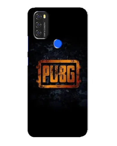 Чохол для Blackview A70 з картинкою «PUBG — золотий логотип»