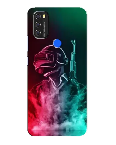 Чохол для Blackview A70 з картинкою «PUBG — вогняний воїн»
