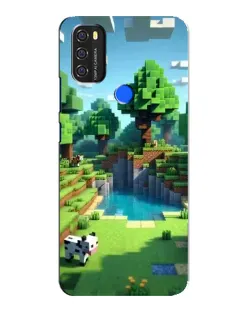 Чохол для Blackview A70 з картинкою «Minecraft літній день»