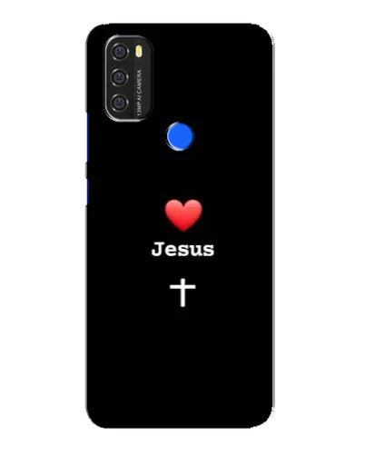 Чохол для Blackview A70 з картинкою «Серце - Jesus»