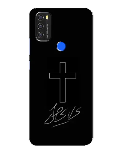 Чехол для Blackview A70 с картинкой «Графический крест Jesus» Чехол для Blackview A70 с картинкой «Графический крест Jesus»