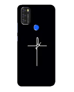 Чехол для Blackview A70 с картинкой «Тонкий крест»