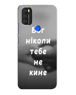 Чехол для Blackview A70 с картинкой «Бог не бросит»