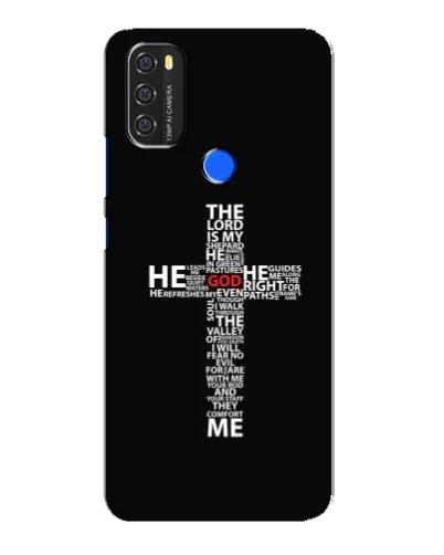 Чехол для Blackview A70 с картинкой «Текстовый крест» Чехол для Blackview A70 с картинкой «Текстовый крест»