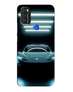 Чохол для Blackview A70 з картинкою «Tesla в неоні» Чохол для Blackview A70 з картинкою «Tesla в неоні»