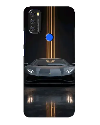 Чохол для Blackview A70 з картинкою «Lamborghini золоті лінії»