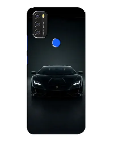 Чохол для Blackview A70 з картинкою «Чорний Lamborghini Aventador»