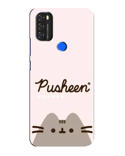 Чехол для Blackview A70 с картинкой «Pusheen логотип»