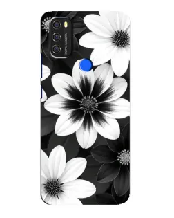 Чехол для Blackview A70 с картинкой «Монохромные астры» Чехол для Blackview A70 с картинкой «Монохромные астры»