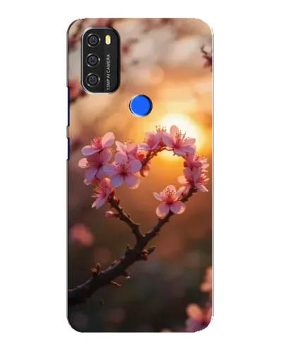 Чехол для Blackview A70 с картинкой «Розовый цвет сердце на фоне заката» Чехол для Blackview A70 с картинкой «Розовый цвет сердце на фоне заката»