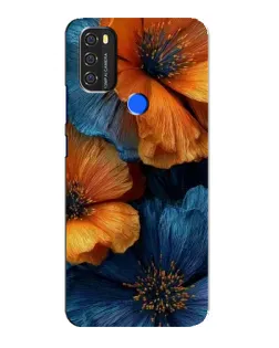 Чехол для Blackview A70 с картинкой «Яркая сине-оранжевая флора» Чехол для Blackview A70 с картинкой «Яркая сине-оранжевая флора»