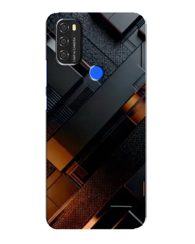 Чохол для Blackview A70 з картинкою «Чорні геометричні блоки» Чохол для Blackview A70 з картинкою «Чорні геометричні блоки»