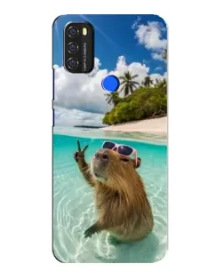 Чохол для Blackview A70 з картинкою «Капібара на морі» Чохол для Blackview A70 з картинкою «Капібара на морі»