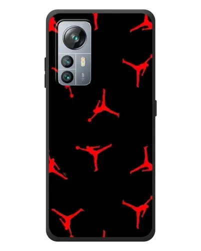 Чохол для Blackview A85 з картинкою «Jordan Red Pattern»