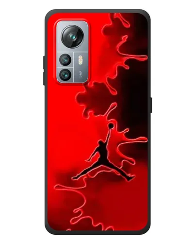 Чохол для Blackview A85 з картинкою «Jordan Red Smoke»