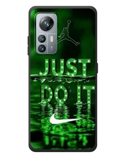 Чохол для Blackview A85 з картинкою «Зелений неоновий Nike»
