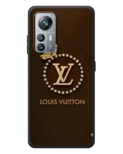 Чохол для Blackview A85 з картинкою «LV — золота печатка»