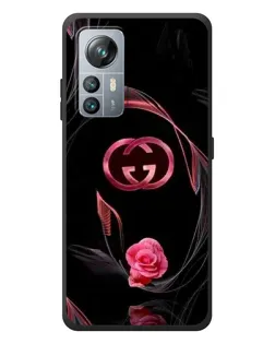 Чохол для Blackview A85 з картинкою «Gucci — неонова троянда»