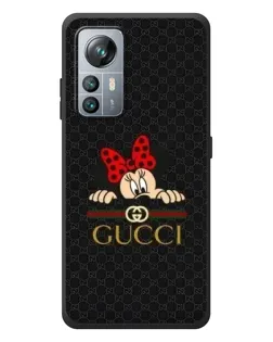 Чохол для Blackview A85 з картинкою «Мінні Маус Gucci — чорний»