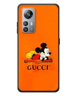 Чохол для Blackview A85 з картинкою «Міккі Маус Gucci — помаранч»