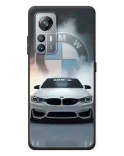 Чохол для Blackview A85 з картинкою «BMW в білому диму»