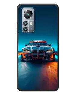 Чохол для Blackview A85 з картинкою «BMW — вогні неону»