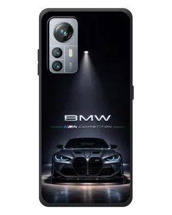 Чохол для Blackview A85 з картинкою «BMW крізь нічне місто»