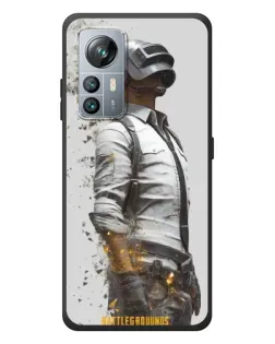Чохол для Blackview A85 з картинкою «PUBG — боєць у пилу»