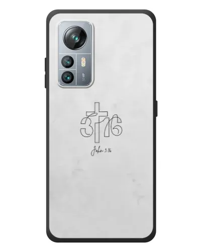 Чехол для Blackview A85 с картинкой «Иоанна 3:16 Крест»