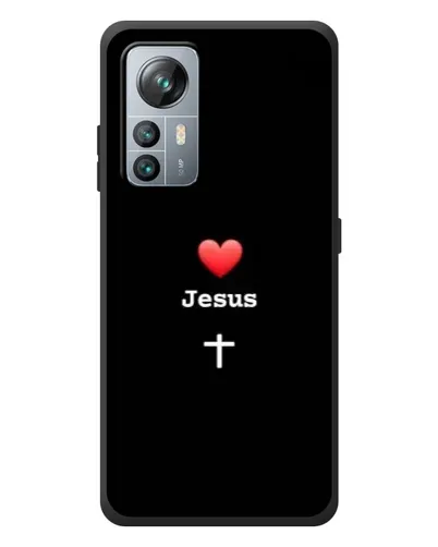 Чехол для Blackview A85 с картинкой «Сердце - Jesus»