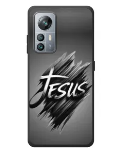 Чехол для Blackview A85 с картинкой «Надпись Jesus Graffiti»