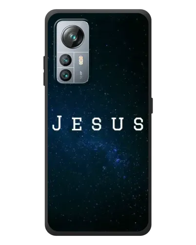 Чехол для Blackview A85 с картинкой «Звездное небо Jesus»