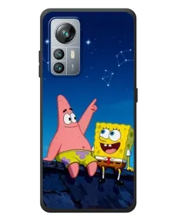 Чехол для Blackview A85 с картинкой «Губка Боб и Патрик ночью» Чехол для Blackview A85 с картинкой «Губка Боб и Патрик ночью»