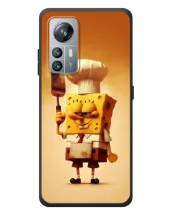 Чехол для Blackview A85 с картинкой «Губка Боб повар»