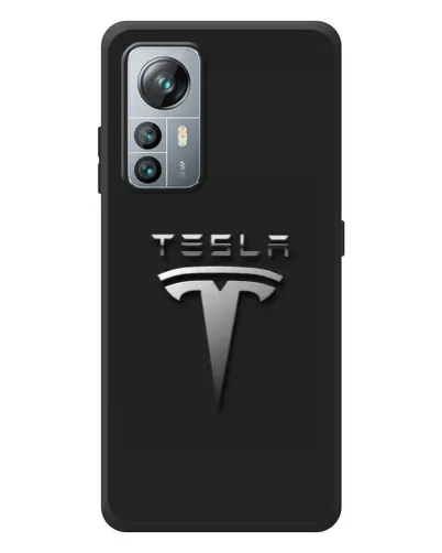 Чохол для Blackview A85 з картинкою «Сталевий логотип Tesla» Чохол для Blackview A85 з картинкою «Сталевий логотип Tesla»
