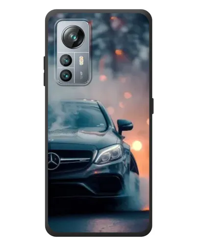 Чохол для Blackview A85 з картинкою «Mercedes — нічне місто»