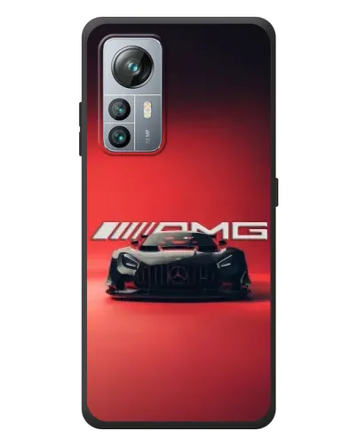 Чохол для Blackview A85 з картинкою «Mercedes AMG — червона лінія»