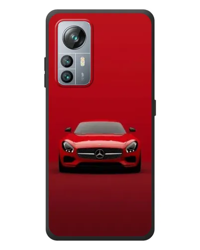 Чохол для Blackview A85 з картинкою «Червоний Mercedes AMG»