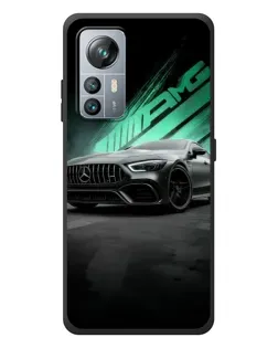 Чохол для Blackview A85 з картинкою «Темний Mercedes AMG»