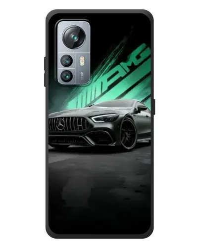 Чохол для Blackview A85 з картинкою «Темний Mercedes AMG»