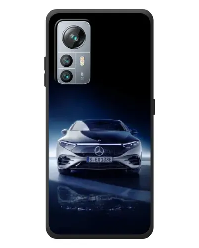 Чохол для Blackview A85 з картинкою «Нічний Mercedes EQ»