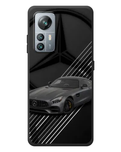 Чохол для Blackview A85 з картинкою «Mercedes AMG — графіка»