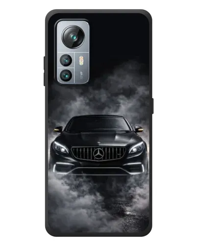 Чохол для Blackview A85 з картинкою «Mercedes у диму»