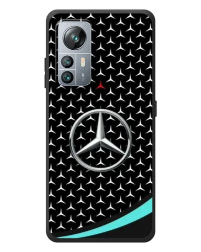 Чохол для Blackview A85 з картинкою «Mercedes — бірюзовий акцент»