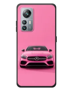 Чохол для Blackview A85 з картинкою «Рожевий Mercedes AMG»