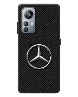 Чохол для Blackview A85 з картинкою «Карбоновий Mercedes стиль»